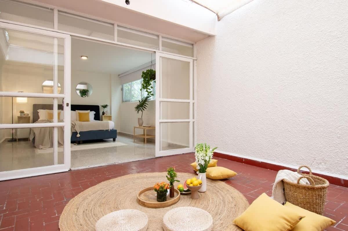 Apartment Lovely And Unique With Private Terrace Mexiko-Stadt